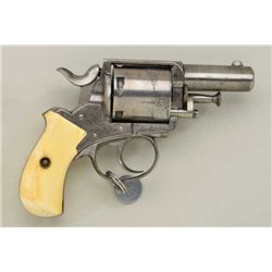 Period engraved DA revolver inscribed on the  top strap “LIDDLE KAEDING, SAN FRANCISCO”,  .44 cal., 