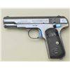 Image 1 : Early Colt Model 1908 semi-auto pistol, .380  cal., 3-3/4” barrel with removable barrel  bushing, hi