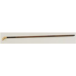 Remington cane gun made on 1858 patent of  J.F. Thomas in 22 rim fire cal showing cast  brass deluxe