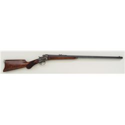 Remington Hepburn No. 3 single shot Sporting  rifle, .32 cal., 28” octagon barrel, blue and  case ha