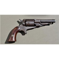 Inscribed Remington New Model Pocket  revolver, .32RF factory conversion to  cartridge, 3-1/2” octag