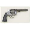 Image 2 : Colt New Service DA revolver, .38 WCF cal.,  5-1/2” barrel, blue finish, checkered black  hard rubbe