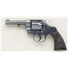 Image 2 : Colt Army Special DA revolver, .41 cal., 4”  barrel, blue finish, checkered black hard  rubber grips