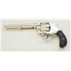 Image 2 : Colt Model 1878 DA revolver, .45 Colt cal.,  7-1/2” barrel, nickel finish, checkered black  hard rub