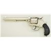 Image 5 : Colt Model 1878 DA revolver, .45 Colt cal.,  7-1/2” barrel, nickel finish, checkered black  hard rub