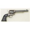 Image 2 : Colt Peacemaker .22 single action revolver,  .22LR cal., 6” barrel, blue and case hardened  finish, 