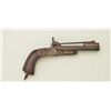 Image 2 : Spanish style double barrel pinfire pistol  with folding bayonet in poor condition circa  about 1860