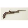 Image 4 : Spanish style double barrel pinfire pistol  with folding bayonet in poor condition circa  about 1860