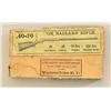 Image 1 : Partial original box of 12 rounds of  Winchester .40-70 cartridges for the Ballard  single shot rifl