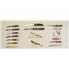 Image 2 : Lot of approx. 20 misc. folder and pocket  knives including several straight razors, a  large Boker 
