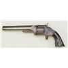 Image 2 : Smith & Wesson Model 2 tip-up spur trigger  revolver, .32 cal., 6” octagon barrel, blue  finish, ros