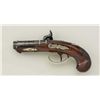 Image 3 : Deluxe Henry Deringer percussion pistol with  original agent marking;  C. Curry, SAN FRANc,  CALa, A
