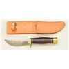 Image 3 : Lot of 2 sheath knives of similar design and  construction showing dog bone marking and one  marked 