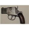 Image 1 : German “Reform” .25 caliber four (4) shot  double action bar pistol with replaced wood  grips. Seria