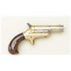 Image 5 : Colt, no. 3, .41 caliber derringer nickel  plated with grips. Serial #7972. The pistol  shows a uncl