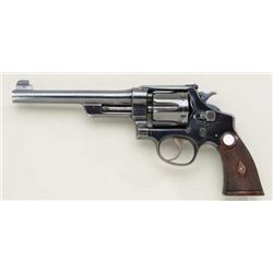 Smith & Wesson 38/44 Outdoorsman DA revolver,  .38 Special cal., 6-1/2” barrel, target  sights, blue