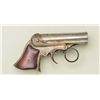 Image 3 : Remington Elliot’s patent .22 caliber five  (5) shot pepperbox-derringer, serial #4758.   Retaining 