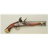 Image 1 : British Sea service Flintlock pistol with  Tower lock showing “G.R.” and crown,  broadhead proofs, a