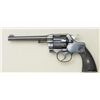 Image 1 : Colt Army Special DA revolver, .32-20 WCF  cal., 6” barrel, blue finish, checkered black  hard rubbe