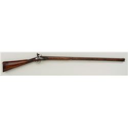American Flintlock Fowling piece circa early  19th century, 49-1/2” overall, 33-3/4” barrel  of appr