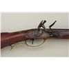 Image 6 : Kentucky style Flintlock rifle circa  1820-1830’s with lock signed “C.Robins”.  The  rifle is full s