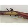 Image 8 : Kentucky style Flintlock rifle circa  1820-1830’s with lock signed “C.Robins”.  The  rifle is full s