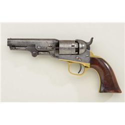 Colt Model 1849 pocket model 31 cal  percussion, 4” barrel in good to very good  condition. Serial #