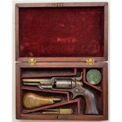 Colt, model 1855 Root .28 caliber percussion  pistol with 3 ½” octagon barrel, second  variation, se