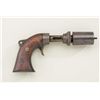 Image 2 : Unmarked American percussion pepperbox type  trap pistol in very good original condition,  circa mid