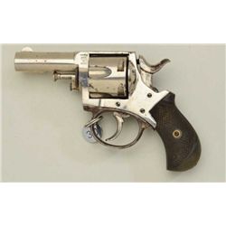 Forehand and Wadsworth Indian Bull-Dog DA  revolver with dog head trade mark on top left  side of fr