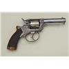 Image 7 : Cased Tranter’s patent DA revolver, .31 cal.,  4” barrel, blue finish, engraved frame,  checkered wo