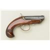 Image 1 : Williamson 41 caliber convertible Derringer  in rimfire and percussion with insert.  The  derringer 