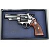 Image 3 : Smith & Wesson Model 29, 44 magnum cal.  Double action revolver with 4” barrel,  checkered medallion