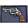 Image 5 : Smith & Wesson Model 29, 44 magnum cal.  Double action revolver with 4” barrel,  checkered medallion
