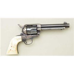 Antique Colt SAA revolver, .45 cal., 5-1/2”  barrel, old restored blue and case hardened  finish, ra