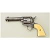 Image 1 : Colt SAA revolver, .41 Colt cal., 4-3/4”  barrel, blue and case hardened finish, old  ivory grips, #