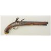 Image 1 : Germanic Flintlock pistol, circa 1700-1750  with ornate cast brass mounts that are gold  gilted and 