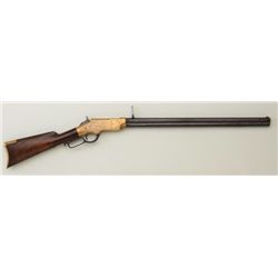 1860 Henry rifle .44 caliber rimfire engraved in Hogdson style with ...