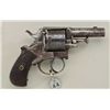 Image 1 : English proofed DA revolver engraved “ENGLISH  BULLDOG” on top strap, .38 cal., 2-1/2”  barrel, chec