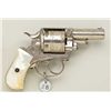 Image 1 : British Bull-Dog marked .44 D.A. revolver,  nicely scroll engraved, pearl grips, NSNV. In  near fine