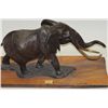 Image 4 : Large original bronze of bull elephant signed  Van Howd, approx. 37” in height by 40”  across base i
