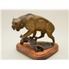 Image 4 : Original bronze of sabre tooth tiger one of  only fifty measuring 10” in height not  including base.