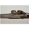 Image 12 : Dutch military style flintlock musket marked  “B: 411” on top barrel flat, approximately  .78 cal., 
