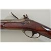 Image 9 : Dutch military style flintlock musket marked  “B: 411” on top barrel flat, approximately  .78 cal., 