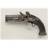 Image 2 : High quality over & under Flintlock 2 shot  pistol by Tatham & Egg of London circa early  19th centu