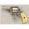 Image 1 : Belgian proofed DA revolver marked “THE  BRITISH BULL DOG” on the top strap, .44 cal.,  2-1/2” barre