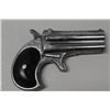 Image 2 : Pipe cased factory style engraved Remington  2nd Model O/U derringer, .41 cal., 3”  barrels, wood gr