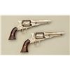 Image 10 : Cased pair of period factory style engraved  Remington New Model Police cartridge  conversion revolv