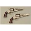 Image 11 : Cased pair of period factory style engraved  Remington New Model Police cartridge  conversion revolv