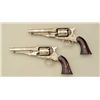 Image 12 : Cased pair of period factory style engraved  Remington New Model Police cartridge  conversion revolv